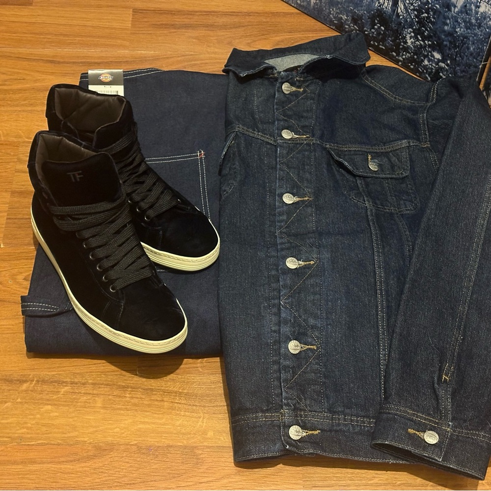 Todd Oldham Jeans Men’s Denim Trucker Jacket